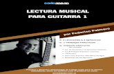 LECTURA MUSICAL 1 - Guitarra - Federico Palmero - GRATIS