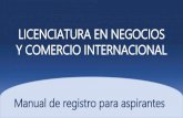 New LICENCIATURA EN NEGOCIOS Y COMERCIO INTERNACIONAL · 2020. 3. 13. · VIRTUAL NEGOCIOS Y COMERCIO INTERNACIONAL B (PA) ACTUARÍA Curso Propedéutico. EXAMEN INGLÉS FECHA Y HORA