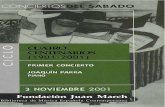 CUATRO CENTENARIOS (1901-2001)recursos.march.es/culturales/documentos/conciertos/cc21.pdf · 2016. 11. 21. · primer centenario del nacimiento de Joaquín Rodrigo. A lo largo de
