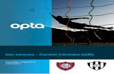 San Lorenzo - Central Córdoba (SdE)...8 San Lorenzo – Central Córdoba (Santiago del Estero) Superliga Argentina 2019-20 7. San Lorenzo - Resultados y fixture Fecha Rivales Resultado