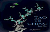 muestra Tao Te Ching - UAB Barcelona...El Tao Te Ching (también llamado Tao Te King), cuya autoría se atribuye a Lao Tse, «Viejo Maestro», es un texto clásico chino. Su nombre