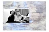 “Cantar del Alma”del… · Cantar del Alma Federico Mompou ( 1893-1987 ) LUIS DE GÓNGORA (1561-1627) Llorad, ... pasando por el Barroco, hasta la canción de concierto y ópera