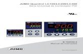 JUMO Quantrol LC100/LC200/LC300...observada a regulamentação da norma DIN VDE 0100 "Instalação de Equipamentos Elétricos de Baixa Voltagem", respectivamente as normas vigentes