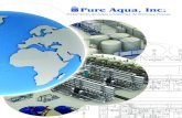 Pure Aqua, Inc. · experiencia de Pure Aqua en tratamiento de agua mezclado con la tecnología de membranas. Este sistema se combina con el proceso de tratamiento de una membrana