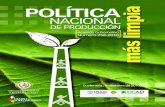 POLÍTICA más limpiaeuroclimaplus.org/intranet/_documentos/repositorio/Política Naciona… · Guatemala , septiembre de 2010. Política Nacional de Producción Más Limpia 1 ...