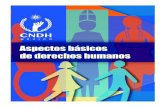 CNDH | Comisión Nacional de los Derechos Humanos ...Aspectos básicos de derechos humanos, editado por la Comisión Nacional de los Derechos Humanos, se terminó de imprimir en julio