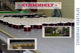 New ES CONSERVAS VEGETALES - Eurobelt · 2017. 10. 2. · MOVIMIENTO Y PROCESAMIENTO DE PRODUCTO A GRANEL Las bandas EUROBELT® pueden ser instaladas en transportadores tanto en plano