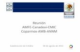 Reunión AMFE CanadideviCMIC Coparmex AMB ANNM...Controlador y Unidad de Valuación (RFC, Clave de Unidad, Controlador y Valuador). Comunicado de la SHF • La información que consume