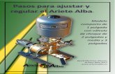 David Martínez Montes Arietes Alba 2017 para ajustar y...Solución: regular la válvula de choque para que el golpe de ariete sea más fuerte, colocar el depósito de almacenamiento