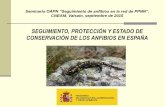 Conservación de la flora en España...en Listado y Catálogo. Catálogo y Listado (Ley 42/2007, Real Decreto 139/2011) •Art. 9 RD 139/2011: evaluación periódica (6 años) estado