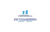 Secretaría de Planificación y Programación de la ...ticaGeneralGobierno2020-2024.pdfNacional de Desarrollo K’atun: Nuestra Guatemala 2032 y la Agenda de los Objetivos de Desarrollo
