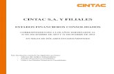 CINTAC S.A. Y FILIALEScintac s.a. y filiales estados financieros consolidados correspondientes a los aÑos terminados al 31 de diciembre de 2013 y 31 diciembre de 2012