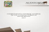 COMPLEMENTO INFORME GENERAL DE LAS CUENTAS … · 4. Resumen de las auditorías, observaciones preliminares, recomendaciones, solicitudes de aclaración y pliegos de observaciones