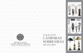 COLECCIÓN LAMPARAS SOBREMESA - Royal Design2018-1-25 · PETRA ALTA MOBILIARIO • ILUMINACIÓN • COMPLEMENTOS PETRA ALTA 1 Ctra.Marcilla-Peralta km. 5,600 31.350 Peralta (Navarra)