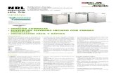 NRL Refrigeradores Aria/Agua - Airlan · 2017. 7. 26. · Refrigeradores de exterior para la producción de agua fría con compresores scroll de alto rendimiento y baja absorción