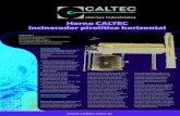 Horno CALTEC incinerador pirolincinerador pirolítico ......Gaseosos, líquidos o semilíquidos, tales como alquitrán, pinturas, solventes, lodos, gaseosos, etc. de operaciones industriales.