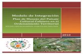 Modelo de Integración · 2011. 3. 17. · Modelo de Integración del Plan de Manejo del Paisaje Cultural Cafetero en el Ordenamiento Territorial Contenido 1. Introducción 1.1 Contexto