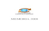 MEMORIA 2008autoridaddelconsumidor.gob.pa/acodeco/uploads/pdf/public... · 2009. 7. 23. · Significado del logo Sobre un campo blanco representativo de la transparencia, un globo