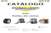 CATÁLOGO - Eurosur Sanlucar, s.l. 625_1.pdf · 2019. 2. 22. · Código Denominación Articulo Udes/Caja 590818 ROLLO CINTA AISLANTE ROJA 10 YARD 10 590848 ROLLO CINTA AISLANTE ROJA