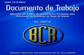 DOCUMENTO DE TRABAJO - 2007-02 · 2012. 5. 3. · B. Construcción de Escenarios 7 C. Estimación de Retornos para Portafolios de Renta Fija 11 III. ESCENARIOS PARA UN PORTAFOLIO