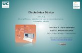 ElectrónicaBásicamydautomotrices.online/.../CURSO-DE-ELECTRONICA-BASICA.pdf · 2020. 9. 16. · Elnombre+de+ampliﬁcador+operacionalMene+suorigenenla capacidad+derealizar operacionesmatemácas