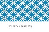 FONÉTICA Y FONOLOGÍA°H-PPT-Foné… · LA FONOLOGÍA La Fonología estudia los aspectos mentales o abstractos de los sonidos en la lengua. Una lengua consta de muchos sonidos diferentes,