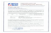CERTIFICADO - Diba€¦ · certificado: DESCRIPCIÓN Aplicación software del sistema LDS/ EX-2012 Unidad de Procesamiento y Control (con sisterna automático de ventilación forzada