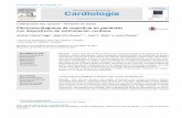 Colombianade Cardiología · 2016. 10. 27. · analizar el electrocardiograma en el paciente portador de marcapasos es necesario entender varios conceptos. • Estimulación. Es la