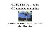 CEIBA en Guatemala...CEIBA presenta su producto en Guatemala con interés y cariño en la cultura Guatemalteco. Las fundadoras de CEIBA tienen una relación positiva con la cultura