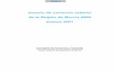 anuario de comercio exterior de la Región de Murcia 2000 avance …econet.carm.es/inicio/-/crem/publica/pdf/COMEXT0001.pdf · 2007. 7. 16. · ticas y evolución de un sector que
