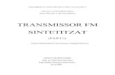 TRANSMISSOR FM SINTETITZAT - COnnecting REpositories5 Figura 1.2: Diagrama de blocs del transmissor FM A partir d´ aquest moment va començar realment el nostre projecte. Per realitzar-ho