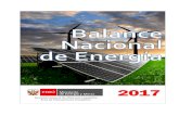 Ministerio de Energía y Minas - INFORMACIÓN A SER ......Balance Nacional de Energía 2017 ÁREA DE PLANEAMIENTO ENERGÉTICO/DGEE 2 BALANCE NACIONAL DE ENERGÍA 2017 Francisco Atilio