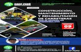 REHABILITACION DE CARRETERAS - CACP Perú · 8. Trazo y replanteo Antes de la ejecución Durante 9. Movimiento de tierras 10. Mejoramientos de la subrasante Tipos Puentes y obras
