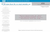 Revista Ciencia Económicaherzog.economia.unam.mx/cienciaeco/pdfs/num1/01HUERTA.pdf · Alba, 2010: 21). De la misma manera podemos afirmar, en la teo-ría microeconómica, que ni