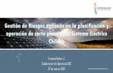 Presentaci n de PowerPoint · 2017. 4. 4. · 21:14 hrs. C. El Toro U-1 regula frecuencia desde S/E Charrúa hasta S/E Temuco 02:04 hrs. S/E Cautín línea de 220 kV Cautín - Valdivia