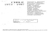 CHILE '1973 -198? · Impreso en Taller "El GráfIco" canene 806, santiago de Chile. fndice CHILE 1973-1980 ... efecto, se produjo una superaci6n relativa de las discrepancias y de