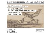 EXPOSICIÓN A LA CARTA - centrobotin.org€¦ · mujeres de la corte de la Duquesa de Alba pero no todas eran de la alta sociedad. A menudo las prostitutas son dibujadas por Goya.