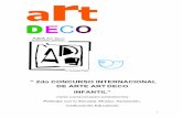2do CONCURSO INTERNACIONAL DE ARTE ART DECO …socearq.org/2.0/wp-content/uploads/2020/04/2020-UV...Podes realizar croquis o dibujos en acuarelas, o a lápiz, crayones, etc., en la