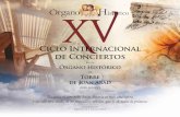 Ciclo Internacional de Conciertos · 2016. 5. 12. · W.A.Mozart, El Mesías de G.F.Haendel, Carmina Burana de Carl Orff, IV Sinfonía de G.Mahler, Galas de ópera y zarzuela. Ha