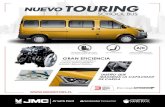 JMC Pasajeros - edit Ficha Tecnica Touring School Bus1407...Encendido Convertidor Catalítico Tipo de Aceite / Cantidad (Lts.) Consumo 3CV Ciudad/Carretera/Mixto (km/L) Norma de emisiones