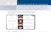 Expresión facial de las emociones - WordPress.com...GLOSARIO Expresión facial de la emoción. Conjunto de gestos y movimientos de la cara que comunican diversos tipos de emociones.