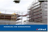 Manual de andaMios - LAYHER CHILE6 6.00 3.00 1.00 10.00 0.5 A 11 MANUAL DE ANDAMIOS 4. PARTES DE UN ANDAMIO Existe en la norma NCh997.Of1999 Andamios - Terminología y Clasificación,