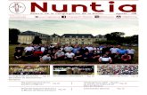Nuntia - pauleszaragoza.orgpauleszaragoza.org/wp-content/uploads/2018/09/AGOSTO-2018-ESP.… · Nuntia Boletín de la Congregación de la Misión Agosto - 2018 Congregatio Missionis