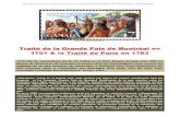 Traité de la Grande Paix de Montréal en 1701 & le Traité de Paris …saint-francois-du-lac.com/wp-content/uploads/2015/09/6... · 2018. 6. 25. · Mis à jour 2018- La le 25 juin.
