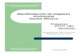Manifestación de Impacto Ambiental Sector Minerosinat.semarnat.gob.mx/dgiraDocs/documentos/bcs/estudios/2007/03… · MANIFESTACIÓN DE IMPACTO AMBIENTAL, MODALIDAD PARTICULAR SECTOR