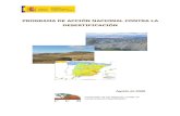 PROGRAMA DE ACCIÓN NACIONAL CONTRA LA DESERTIFICACIÓNextwprlegs1.fao.org/docs/pdf/spa175767.pdf · 2018. 4. 20. · Programa de Acción Nacional contra la Desertificación. Agosto
