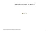 Teaching programme for Music 3 - Santillana...• Apreciación de los consejos sobre cómo tocar correctamente la flauta y su posterior puesta en práctica. • Muestra interés por