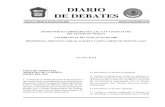 DIARIO DE DEBATES · 2016. 3. 4. · relación al programa “Hoy no Circula Sabatino”. Por unanimidad de votos se admite a trámite el Punto de Acuerdo y la Presidencia lo registra