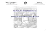 MANUAL DE PROCEDIMIENTOS SERVICIO DE RADIOLOGÍA E … · 2014. 5. 19. · 12 manual de procedimientos de radiología e imagen hospital civil fray antonio alcalde reglamento general