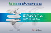 Catalogo Sistemas de Rodilla Bioadvance...A3 Sistema de Rodilla Primaria 02 B A±0.5 A B C REF CÓDIGO DIÁMETRO AxB (mm) DESCRIPCIÓN A3 Cóndilo Femoral LS1# 6916-1401 50 x 45 LS2#
